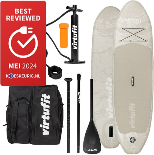 VirtuFit Supboard Ocean 275 - Sand Beige - Met accessoires en draagtas
