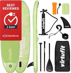 VirtuFit Supboard Ocean 275 - Leaf Green - With accessories and carrying bag