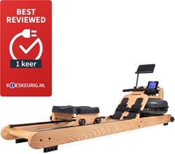 VirtuFit Elite Water Resistance Houten Roeitrainer - Hout/Oak