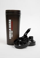 Gorilla Wear Shake Beker XXL - 1000 ml - Zwart-2
