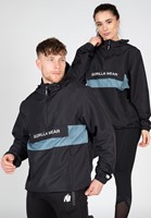 Gorilla Wear Bolton Windbreaker - Unisex Anorak - Zwart - M