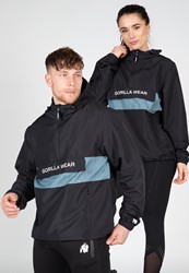 Gorilla Wear Bolton Windbreaker - Black - 4XL