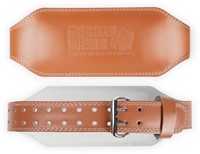 Gorilla Wear Halterriem - 6 Inch Padded Leren Lifting Belt - Bruin