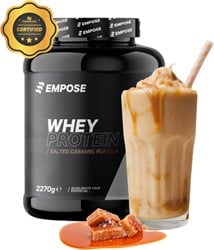 Empose Nutrition Whey Protein Powder - Salted Caramel - 2270 gram