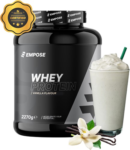 Empose Nutrition Whey Protein - Eiwit Poeder - Vanille - 2270 gram