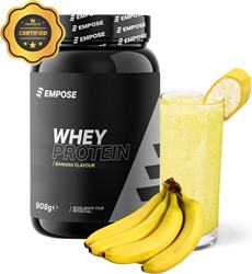 Empose Nutrition Whey Protein -  Banana - 908 gram