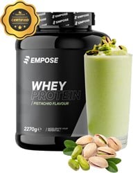 Empose Nutrition Whey Protein Powder - Pistachio - 2270 gram