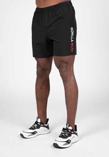 Gorilla Wear Clarkson Shorts - Korte Broek - Zwart