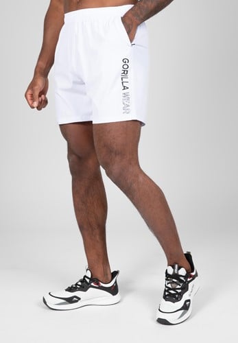 Gorilla Wear Clarkson Shorts - Korte Broek - Wit
