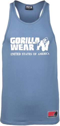 Gorilla Wear Classic Tank Top - Coronet Blauw