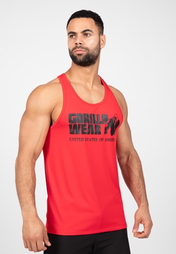 Gorilla Wear Classic Training Tank Top - Rood