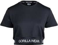 Gorilla Wear Colby Cropped T-shirt - Zwart