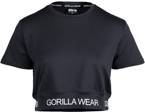 Gorilla Wear Colby Cropped T-shirt - Zwart