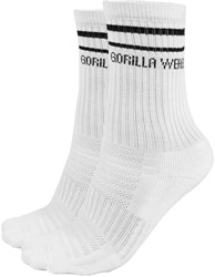 Crew Socks 2-Pack - White - EU 43-46