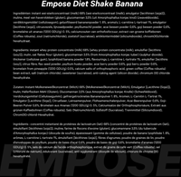 Empose Nutrition Diet Shake - Banaan - 600 gram-3