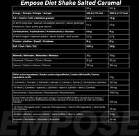 Empose Nutrition Diet Shake - Salted Caramel - 600 gram-2