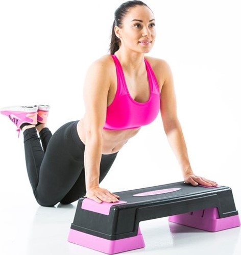 Gymstick Fitness Step - Aerobic Stepper - Met trainingsvideo-3