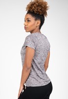Gorilla Wear Elmira V-Hals T-Shirt - Grijs Gemeleerd-2