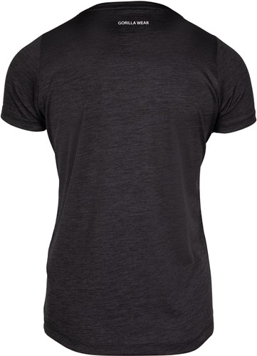 Gorilla Wear Elmira V-Hals T-Shirt - Zwart
