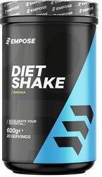 Empose Nutrition Diet Shake - Banana - 600 gr