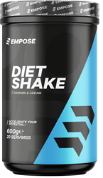 Empose Nutrition Diet Shake - Cookies & Cream - 600 gr