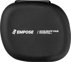 Empose Nutrition Pillbox - Pillendoosje voor Supplementen - Zwart