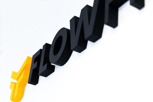Flow Fitness Piepschuim Logo 200 cm-2