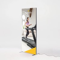 Flow Fitness Peesdoek frame met ledverlichting 85 x 200 cm-3