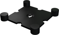Flow Fitness Hoekprofiel Rubberen Tegel - 20 x 20 x 2 cm-3