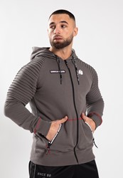 Gorilla Wear Georgia Zipped Hoodie - Grijs