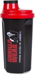 Gorilla Wear Shaker 700ML - Black/Red