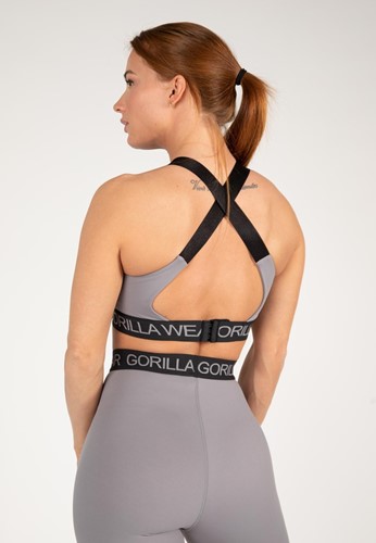 Gorilla Wear Colby Sportbeha - Grijs-2