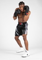 Gorilla Wear Hornell Boxing Shorts - Unisex - Zwart/Grijs-3