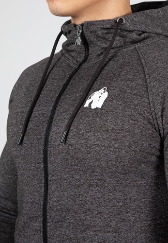 Gorilla Wear Payette Zipped Hoodie - Grijs