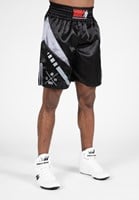 Gorilla Wear Hornell Boxing Shorts - Zwart / Grijs