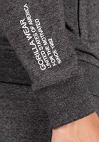 Gorilla Wear Payette Zipped Hoodie - Grijs