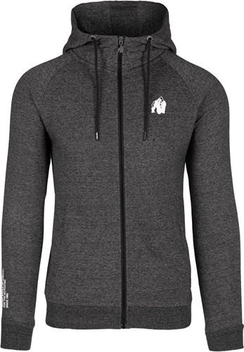 Gorilla Wear Payette Zipped Hoodie - Grijs