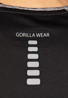 Gorilla Wear Monetta Performance T-Shirt - Grijs Gemeleerd / Zwart