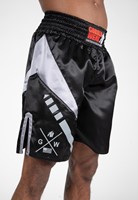 Gorilla Wear Hornell Boxing Shorts - Zwart / Grijs