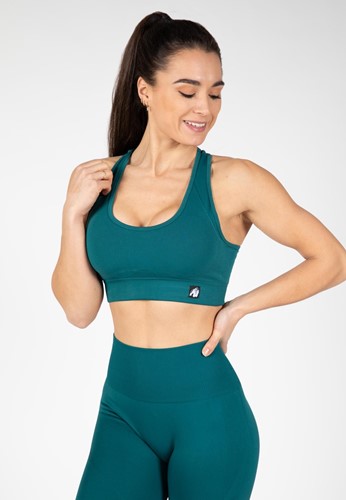 Gorilla Wear Yava Seamless Sportbeha - Groen