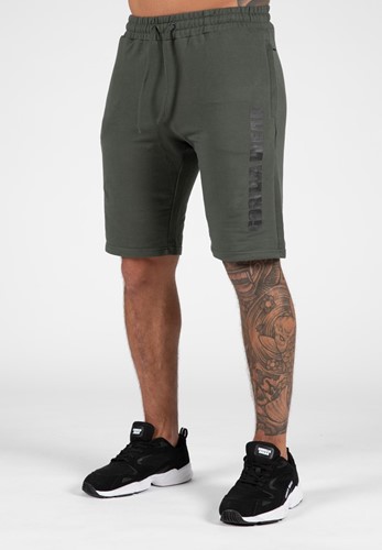 Gorilla Wear Milo Shorts - Zwart / Grijs - 4XL