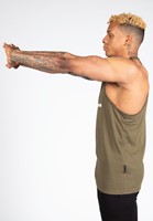 Gorilla Wear Carter Stretch Tank Top - Legergroen