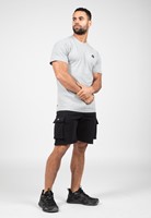Gorilla Wear Hudson Cargo Sweat Shorts - Zwart-3