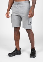 Gorilla Wear Hudson Cargo Sweat Shorts - Grijs Melange