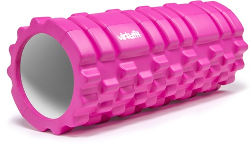VirtuFit Grid Foam Roller - Massage roller - 33 cm - Roze