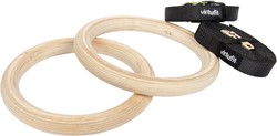 VirtuFit Wooden Gym Rings