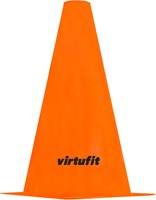 VirtuFit Pionnen Set - 23 cm - 12 Stuks - Oranje-2