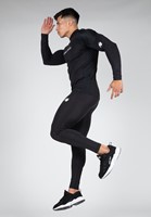 Gorilla Wear Lorenzo Performance Long Sleeve - Zwart-3
