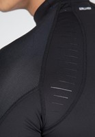 Gorilla Wear Lorenzo Performance Long Sleeve  - Zwart