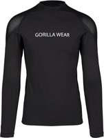 Gorilla Wear Lorenzo Performance Long Sleeve  - Zwart